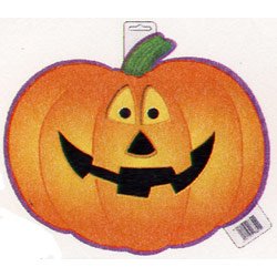 画像1: 【J-17855】CUTOUT "SMILING PUMPKIN"