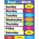 【T-38203】LEARNING CHART "DAYS OF THE WEEK"
