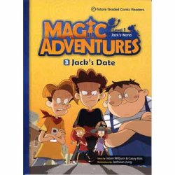 画像1: 【TL-5748】CD付き絵本 "MAGIC ADVENTURES"-LEVEL 1-3 "JACK'S DATE"