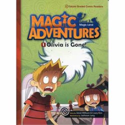 画像1: 【TL-5752】CD付き絵本 "MAGIC ADVENTURES"-LEVEL 2-1 "OLIVIA IS GONE!"