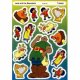 【T-64001】SHAPE TALES STICKER  "JACK AND THE BEANSTALK"【セール品】