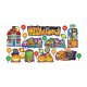【CD-110088】MINI BULLETIN BOARD SET "HALLOWEEN"