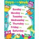 【T-38447】LEARNING CHART "DAYS OF THE WEEK"