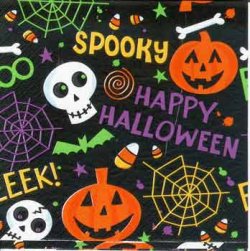 画像1: 【J-719484】PAPER NAPKIN "SPOOKY HALLOWEEN"