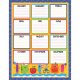 【CD-114217】LEARNING CHART "SCHOOL TOOLS-BIRTHDAY"