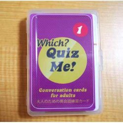 画像1: 【TL-2026】"QUIZ ME!" WHICH? THEMED CONVERSATION CARDS-PACK 1