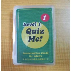 画像1: 【TL-2024】"QUIZ ME!" CONVERSATION CARDS FOR ADULTS-LEVEL 1 (PACK 1)