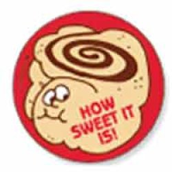 画像1: 【T-83628】STINKY STIKCER "HOW SWEET IT IS! (Cinnamon Roll)"