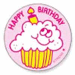 画像1: 【T-83610】STINKY STIKCER "HAPPY BIRTHDAY (Whipped Cream)"