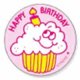 【T-83610】STINKY STIKCER "HAPPY BIRTHDAY (Whipped Cream)"