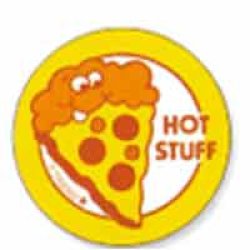 画像1: 【T-83627】STINKY STIKCER "HOT STUFF (Pizza)"