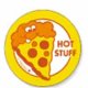 【T-83627】STINKY STIKCER "HOT STUFF (Pizza)"