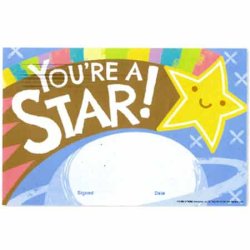画像1: 【T-81063】RECOGNITION AWARD  "YOU'RE A STAR"