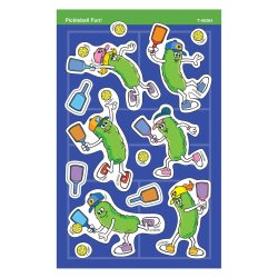 画像1: 【T-46364】SUPER SHAPE STICKERS "PICKLEBALL FUN!"