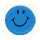 【T-46142】CHART STICKER  "NEON BLUE SMILE"