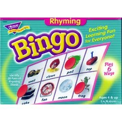 画像1: 【T-6067】BINGO GAME "RHYMING"
