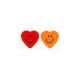 【T-46080】CHART SHAPE STICKER  "HEART SMILES"