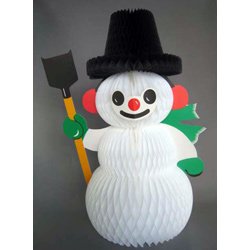 画像1: 【J-1001】DESKTOP DECORATION "SNOWMAN"