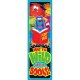 【T-12050】BOOK MARK "WE ARE WILD ABOUT BOOKS!"