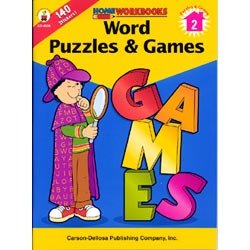 画像1: 【CD-4538】HOME WORKBOOK "WORD PUZZLES & GAMES"