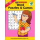 【CD-4525】HOME WORKBOOK "WORD PUZZLES & GAMES"