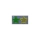 【T-46606】SPARKLE CHART STICKER  "COLORFUL  FOIL STARS"