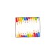 【T-1373】NAME TAG "COLORFUL PENCILS"【在庫限定商品】