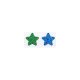 【T-46405】SPARKLE CHART STICKER  "COLORFUL  SPARKLE STARS"