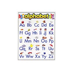 画像1: 【T-38026】LEARNING CHART "ALPHABET"