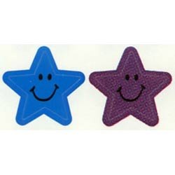 画像1: 【T-46079】CHART SHAPE STICKER  "STAR SMILES"
