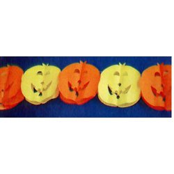 画像1: 【MKD-6007】PUMPKIN GARLAND (300CM)