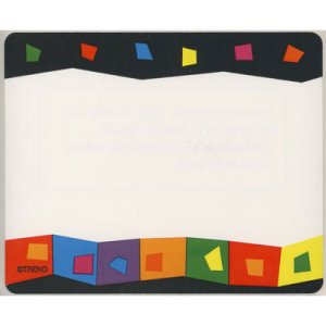 画像: 【T-68032】NAME TAG "SILLY SQUARES"【在庫限定商品】