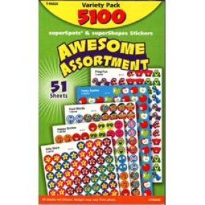 画像: 【T-46826】CHART STICKER VARIETY PACK  "AWESOME ASSORTMENT"