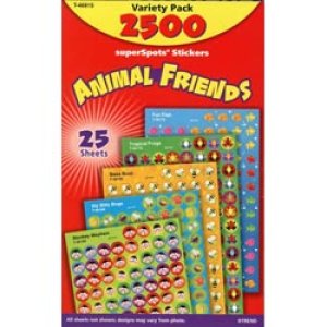 画像: 【T-46915】CHART STICKER VARIETY PACK  "ANIMAL FRIENDS"