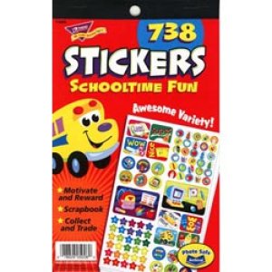 画像: 【T-5008】STICKER PAD "SCHOOLTIME FUN"