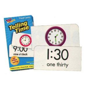 画像: 【T-53108】FLASH CARDS "TELLING TIME"