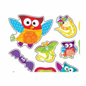 画像: 【T-46323】SHAPE STICKER  "OWL-STARS! & FRIENDS"【在庫限定商品】