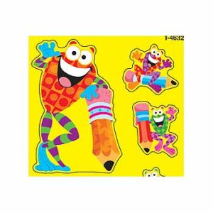 画像: 【T-46324】SHAPE STICKER  "FROG-TASTIC! FUN"【在庫限定商品】