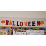 画像: 【MSD-20404】FELT HALLOWEEN BANNER (150CM)