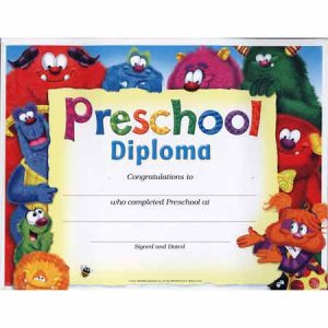 画像: 【T-17010】PRESCHOOL  DIPLOMA【在庫限定商品】