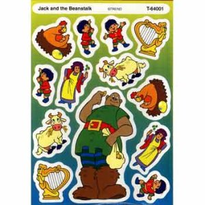 画像: 【T-64001】SHAPE TALES STICKER  "JACK AND THE BEANSTALK"【セール品】