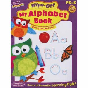 画像: 【T-94117】WIPE-OFF ACTIVITY BOOK "MY ALPHABET BOOK"