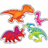 画像: 【T-46331】SHAPE STICKER  "DINO-MITE PALS"【在庫限定商品】