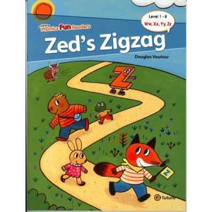 画像: 【TL5564】PHONICS FUN READERS LEVEL1-8 "ZED'S ZIGZAG"