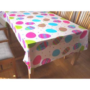 画像: 【IN-706111】EASTER EGG TABLECLOTH