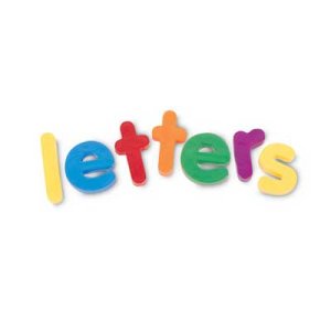 画像: 【LER-0451】JUMBO MAGNETIC LETTERS-LOWERCASE