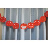 画像: 【MSD-26862】FELT PUMPKIN GARLAND (150CM)