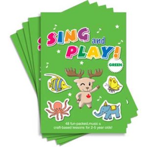 画像: 【TL-9012】"SING AND PLAY!"-GREEN (5 BOOKS / NO CD)