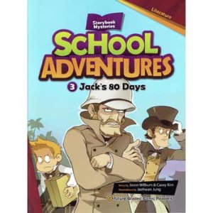 画像: 【TL-80028】CD付き絵本 "SCHOOL ADVENTURES"-LEVEL 2-3 "JACK'S 80 DAYS"