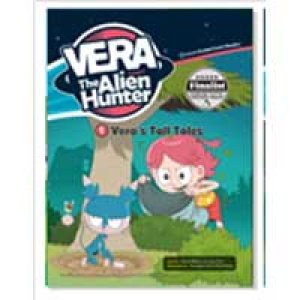 画像: 【TL-80087】CD付き絵本 "VERA THE ALIEN HUNTER"-LEVEL 1-1 "VERA'S TALL TALES"